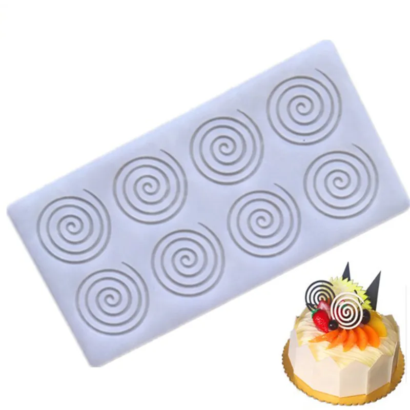 NEW DIY 3D Round Shape Silicone Chocolate Mold Bakeware Birthday Cake Cookie Decorating Tools Mould Stencil Muffin Pan | Дом и сад