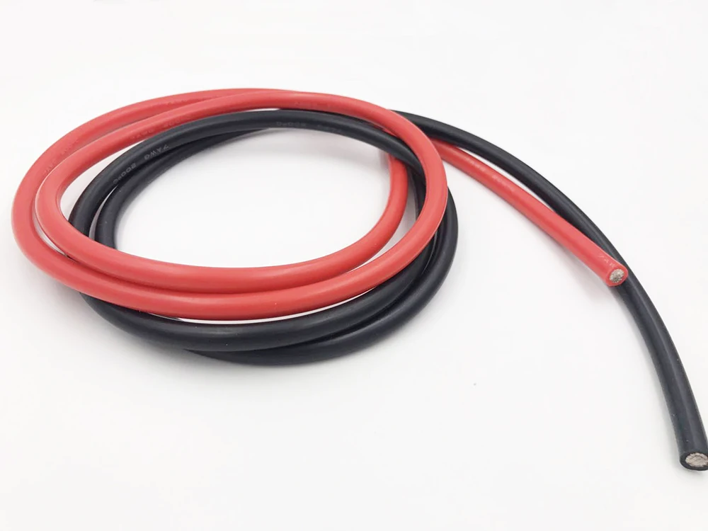 SINCELIAN силиконовый провод 16 18AWG RCO02005 резиновый Электрический провод красный+ черный гибкий авиационный шнур AWG электрическая линия