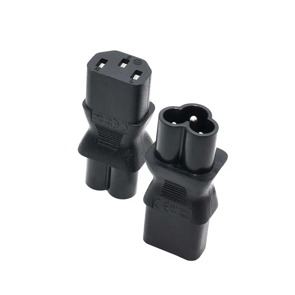Адаптер питания переменного тока IEC 320 C13 Мама папа C6 с 3 контактами|converter|converter
