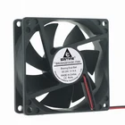 10 шт. Gdstime 8025 8 см 80x80x25 мм 80 мм 2Pin Ball 24V DC вентилятор охлаждения двигателя