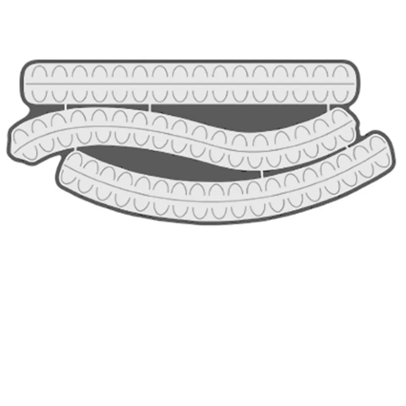 Out Wave Line металлические режущие трафареты для скрапбукинга DIY изготовления