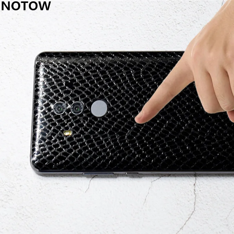 NOTOW модная наклейка из крокодиловой кожи ПВХ пленка для задней панели мобильного