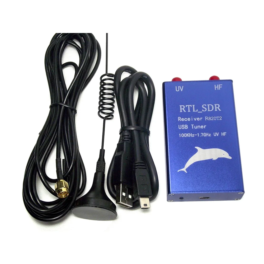 RTL2832U + R820T2 100 кГц-1 7 ГГц UHF VHF HF RTL.SDR USB тюнер приемник AM FM радио | Мобильные телефоны и