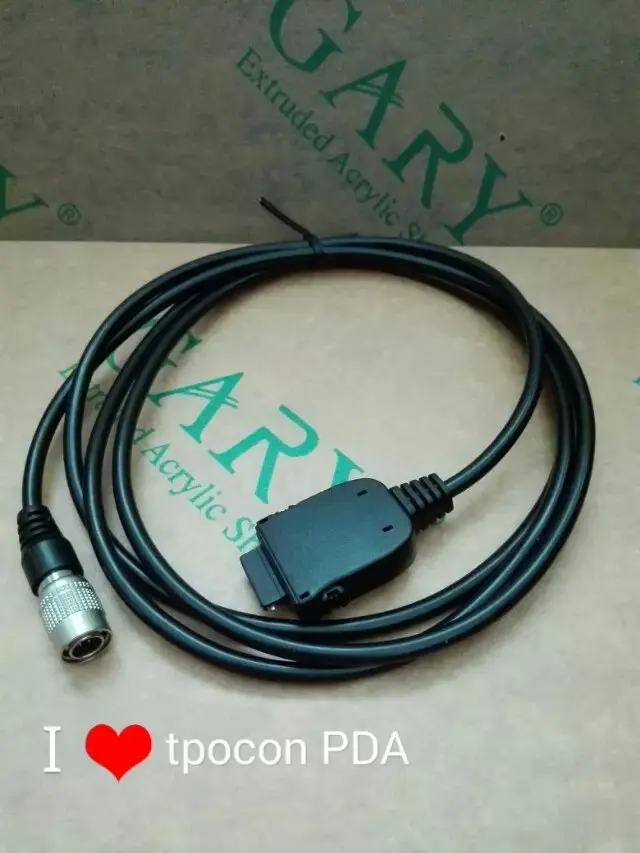 Новый кабель для передачи данных HP PDA инструмент TOPCON/SOKKIA всего станций 6pin
