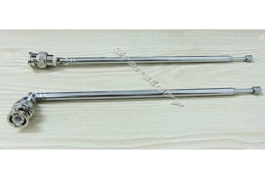 2 шт. 600 мм телескопическая антенна BNC Разъем Портативный радиосканер VHF UHF s787|uhf