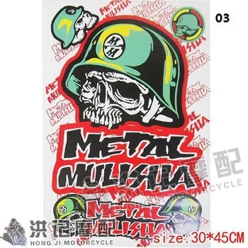 Бесплатная доставка для металла MULISHA всего мотоцикла оригинальные декоративные