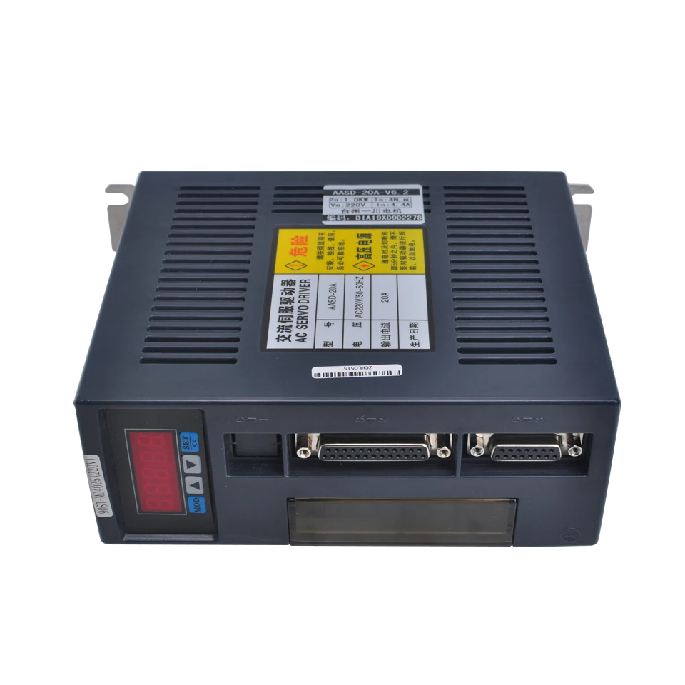 

90ST-M04025 AC Servo Motor Kit 1KW 220V Servo Motor 3000rpm 4N.m Single Phase Motor With Matched Drive 3M Encoder Cable
