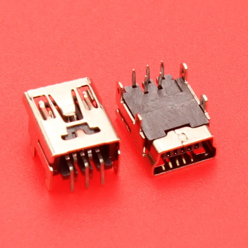 Cltgxdd Mini USB 5 контактный гнездовой разъем 90 градусов фоторазъем порт сварки GPS Garmin