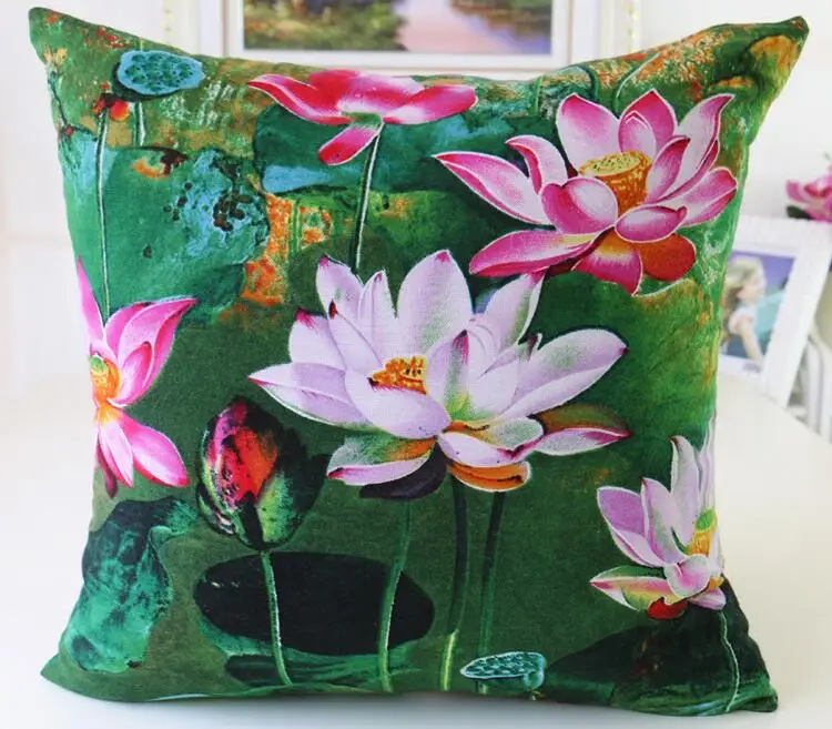 2 шт. льняные наволочки для подушки 45x4 5/50x60|pillow case|decorative pillow casehome decorative pillows case |