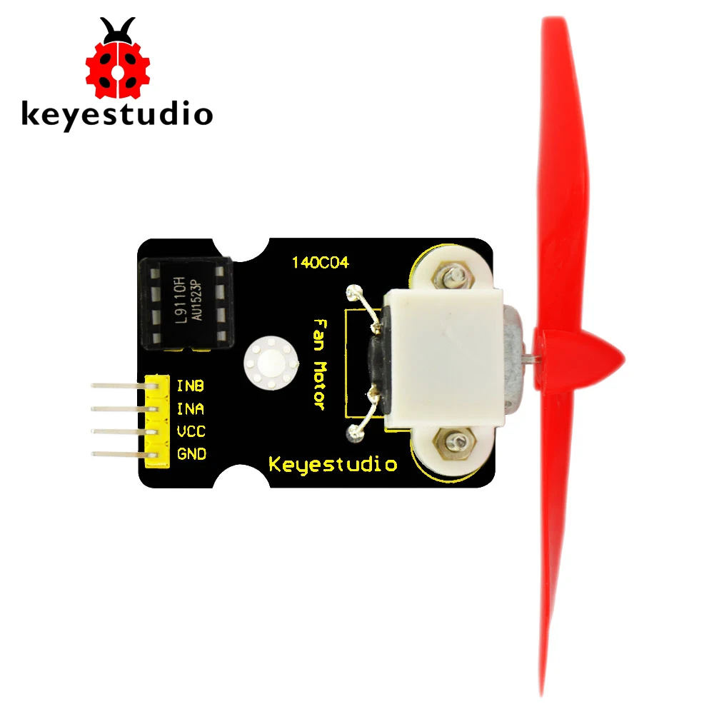 Бесплатная доставка! Вентилятор Keyestudio L9110 для Arduino UNO R3|Аксессуары