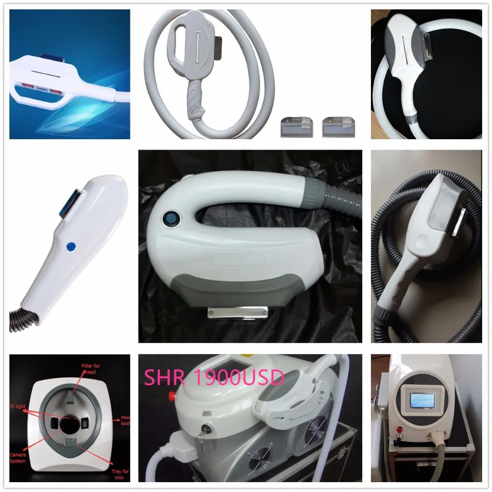 

ipl opt e light compatible hair removal and skin rejuvenation machine parts handpiece with xenon lamp inside
