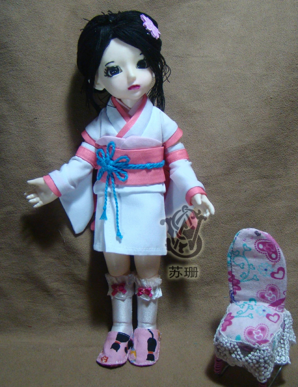 1/6 тонкая Кукла sd bjd одежда кимоно для DD BJD Lam Рем Косплей Костюм кукол bjd|Куклы| |