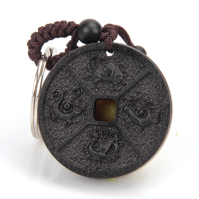 Китайская традиционная деревянная продукция Lucky Treasure Ebony автомобильный брелок