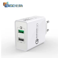 tiegem 30w quick charge 3 0 usb wall charger adapter eu us plug universal travel charger mobile phone charger for samsung iphone
