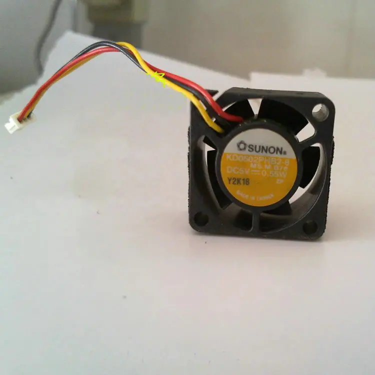 

Original SUNON KD0502PHB2-8 5V 0.55W 2515 2.5cm hard cooling fan