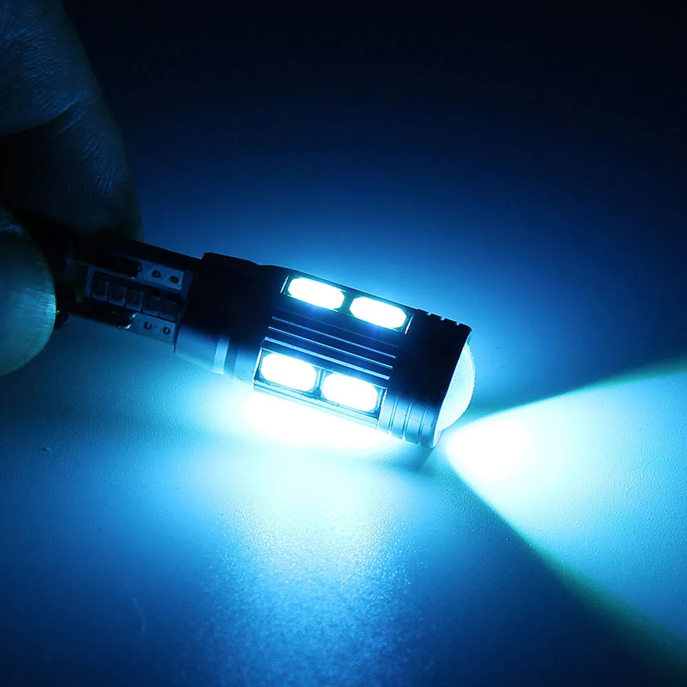 T10 W5W Автомобильная 10SMD светодиодсветодиодный сигнальная лампа Canbus Авто