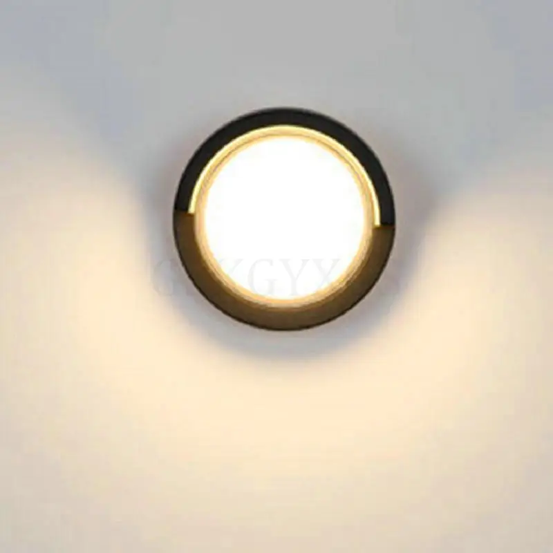 للبيع 10 W وحدة إضاءة LED جداريّة مصباح IP65 للماء داخلي و خارجي الألومنيوم الجدار ضوء سطح شنت ليد مكعب حديقة الشرفة ضوء