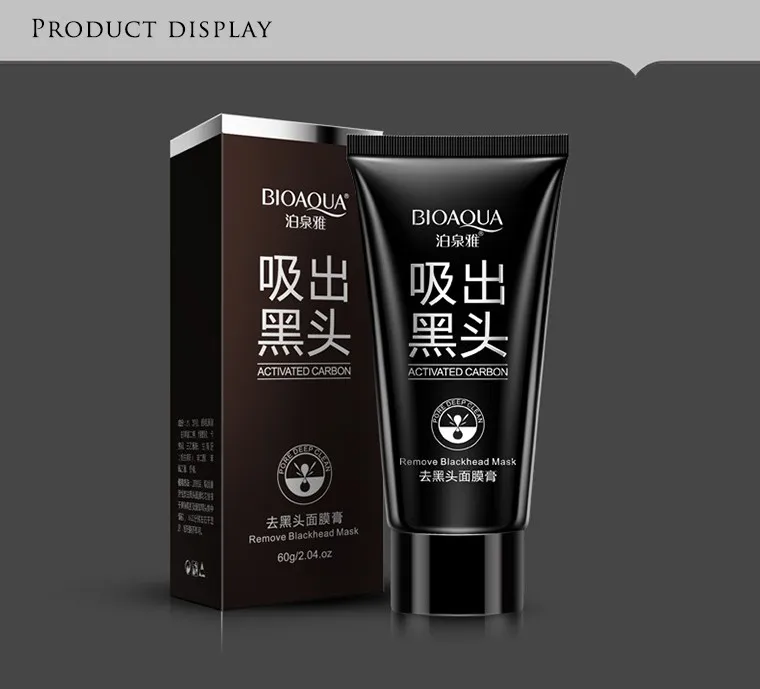 BIOAQUA, маска для удаления черных точек, маска для лица, Корейская Tony Moly, очищающая, качественная, черная, отшелушивающая, угольная маска, грязь