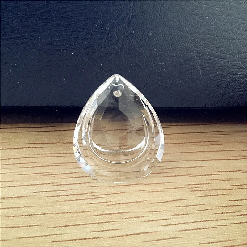 Капли воды 38 мм хрустальные люстры лампы могут связаться с 14 бусины в форме