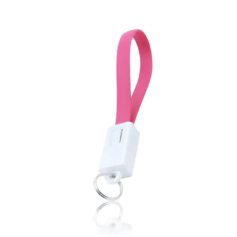Кабель Micro USB с брелком для ключей кабель синхронизации данных и зарядки