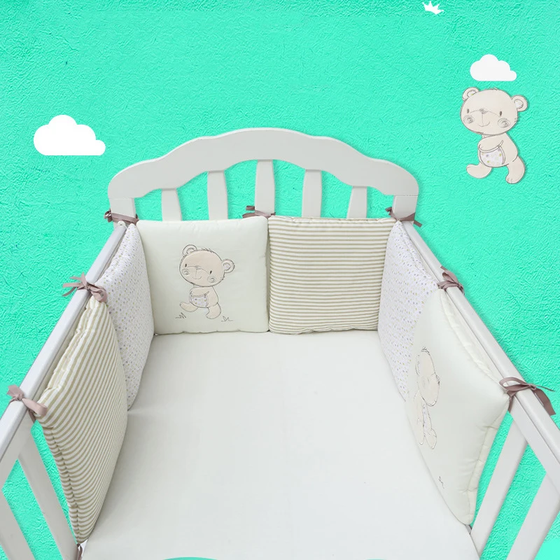 Защитный бампер для детской кровати моющийся 6 шт.|Амортизаторы| |