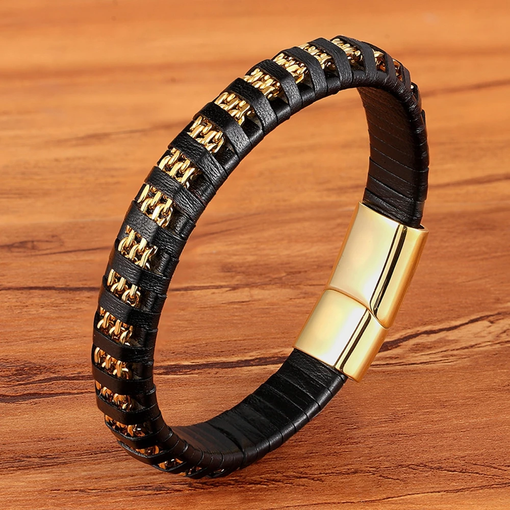 TYO новая модель мужские подарки Pulseira ювелирные изделия серебряный цвет золото