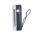 Ручная УФ-лампа 5 Вт, фонарик для обнаружения денег, светодиодный фонарик, фонарик для поддельных купюр, поддельных банкнот, проверка безопасности, скидка 20%