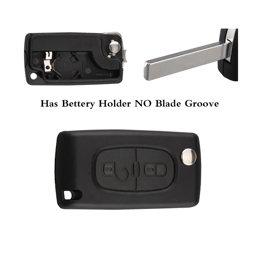 Original key QWMEND VA2 Blade CE0536 модель дистанционного ключа Крышка для CITROEN C1 C2 C3 C4 C5 Berlingo; Picasso ключ или стиль опционально - Количество кнопок: Original key