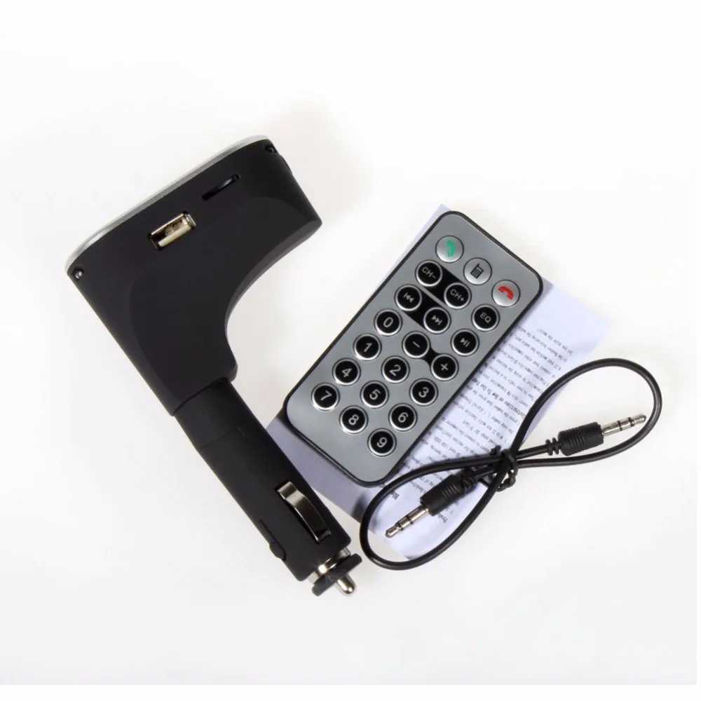 Новый автомобильный беспроводной музыкальный fm-передатчик 12-24 В Bluetooth