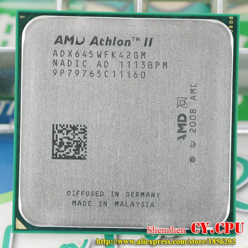 Процессор AMD Athlon II X4 645 четырехъядерный процессор(3,1 ГГц/L2 2 м/95 Вт/2000 ГГц) разъем am3 am2+ 938 pin X4 640