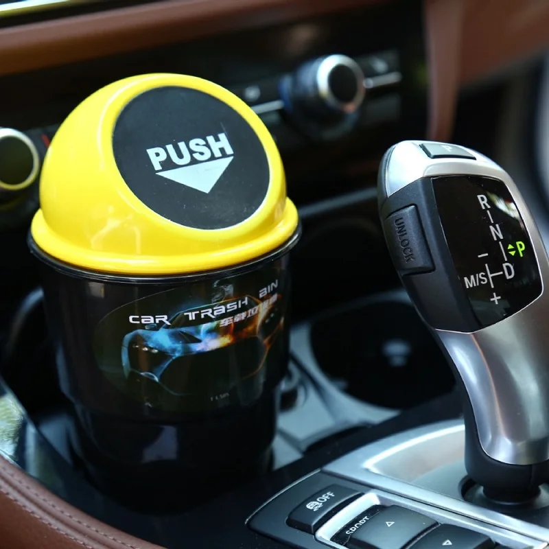 Роскошный автомобильный мусорный контейнер автоматический органайзер