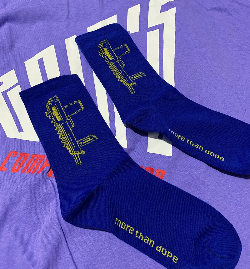 

Cartoon pattern men and women socks fashion tricolor street hip hop personality socks Harajuku gift high quality cotton socks