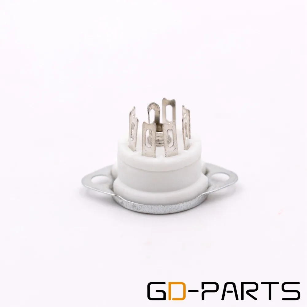 Шасси крепление 7pin вакуумной трубки разъем для EAA91 EC92 6Z4 Hifi Винтаж Аудио AMP DIY оловянный позолоченный 10 шт