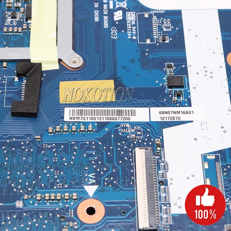 NOKOTION NBM7Q11001 NB. M7Q11.001 VA70 VG70 для acer aspire V3-771 V3-771G Материнская плата ноутбука 17,3 дюймов HD4000 GT730M DDR3
