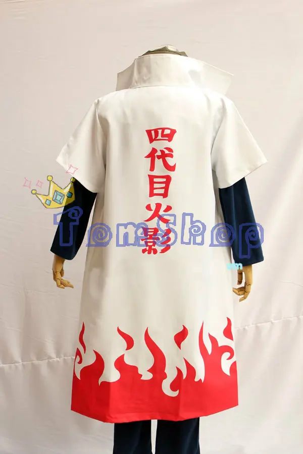 Горячая распродажа! Ботинки в стиле аниме Naruto Косплэй костюм героя Наруто 4th плащ