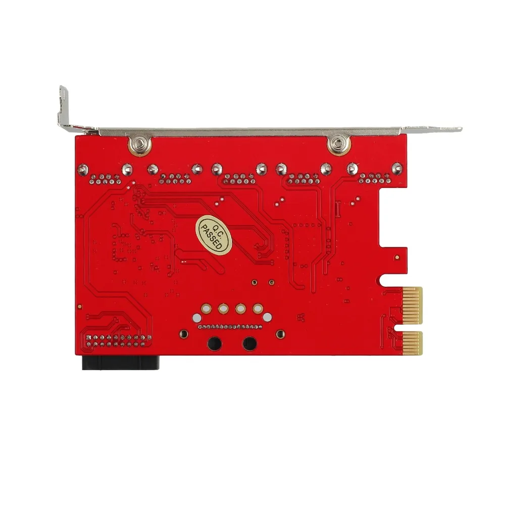 (Отправка из Испании) 5 портовый PCI E Express на концентратор USB 3 0 карта адаптера