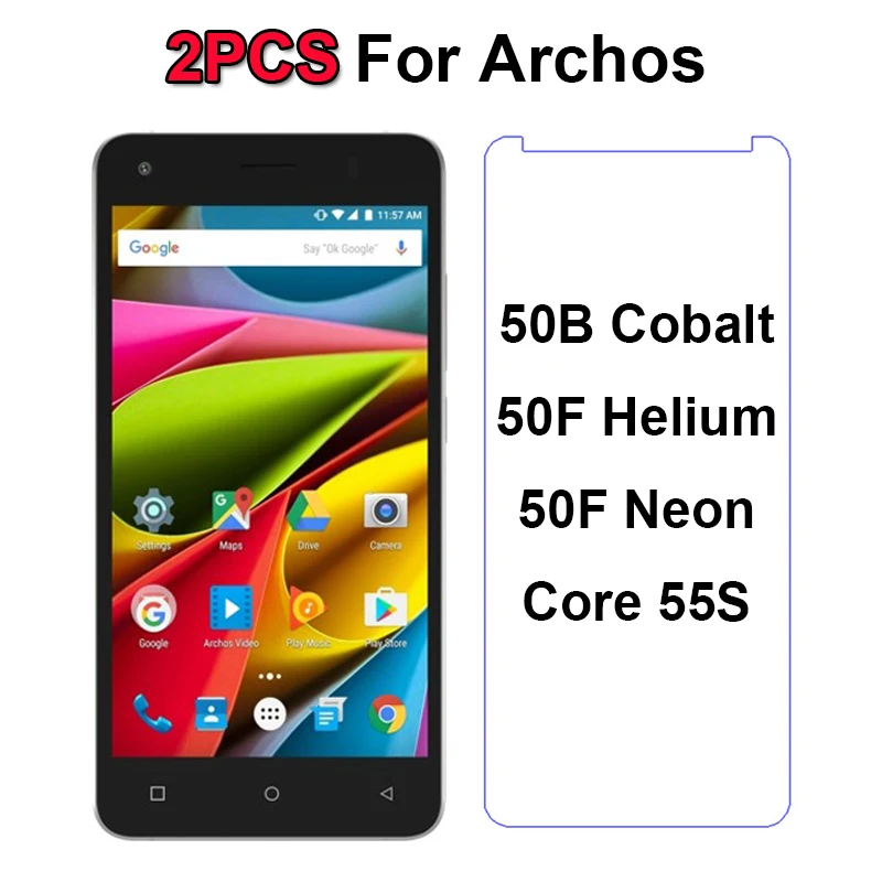 Ультратонкое закаленное стекло для Archos 50F Helium 50B защитная пленка из кобальтового
