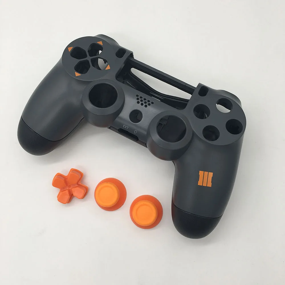 5 комплектов на заказ для PS4 COP контроллер Оболочка Передняя Серая задняя Черная