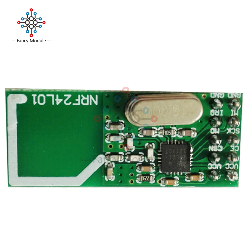 125 каналов NRF24L01 + 2 4 ГГц антенна радиочастотный модуль приемопередатчика