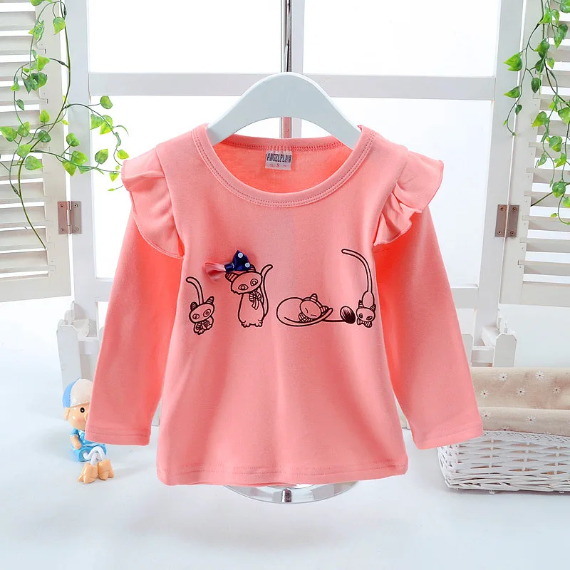 Детские свитера теплая одежда с мультипликационным рисунком повседневные