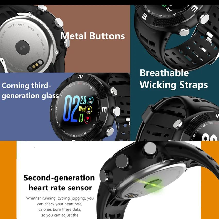 Спортивные Смарт часы ASKMEER с GPS трекером активности динамический iP68