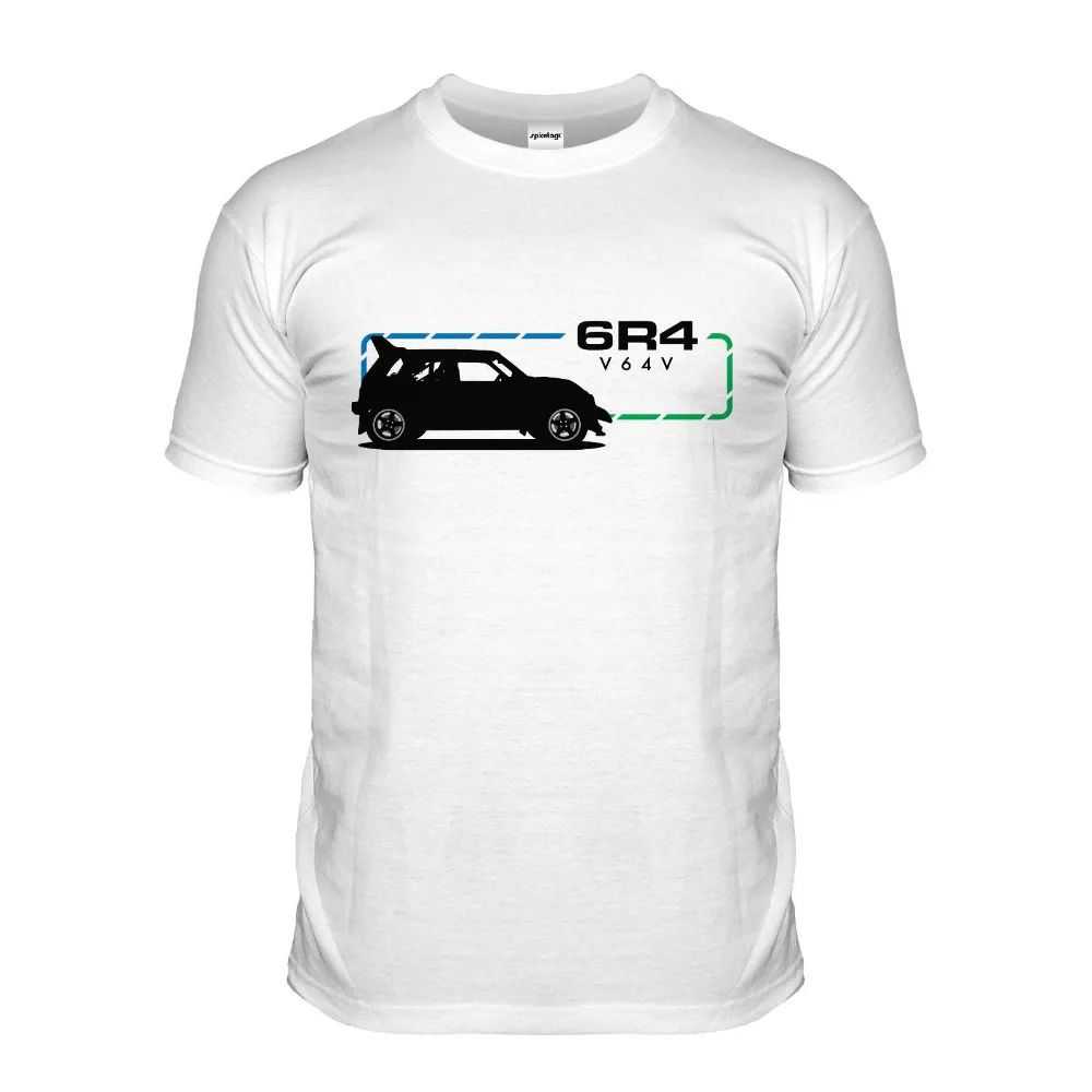 Метро 6R4 футболка 80s спортивный автомобиль горячий люк ралли Ретро Group B Гонки 2019