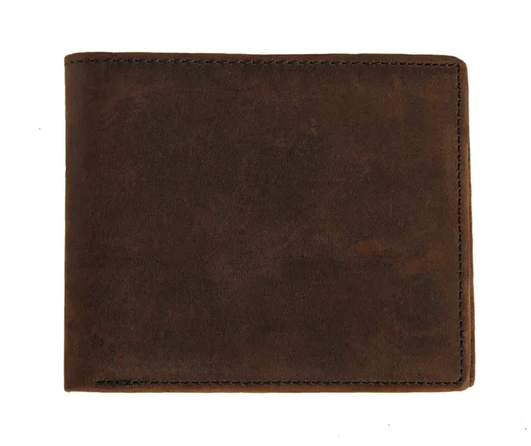 Augus Genuine Leather Men Wallet Purse Card Holder Money Brown Color Unique Design Fashion Style 8047R | Багаж и сумки