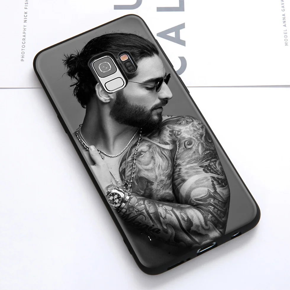 WEBBEDEPP Maluma Singer мягкий чехол для Samsung Galaxy S10 S10e S9 S8 Plus S7 S6 Edge &amp J6 2018 Note 10 9 8 |