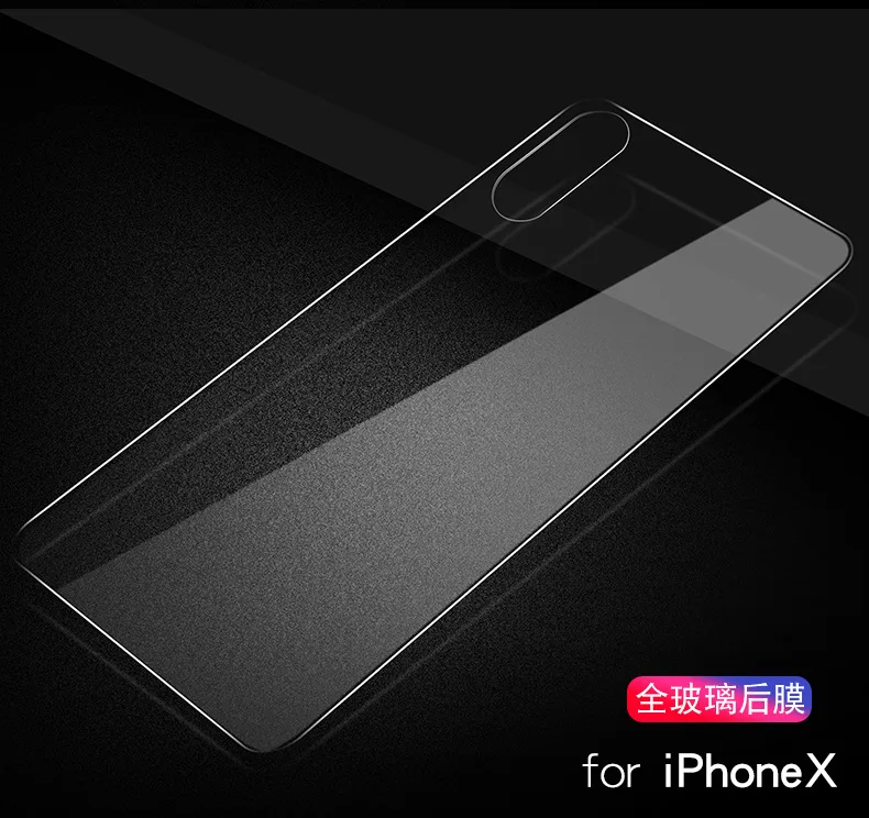 Переднее и заднее закаленное стекло для iPhone X Xs Max XR 5S SE Защитное стекло для экрана для iPhone XS 8 7 6 Plus защитное стекло