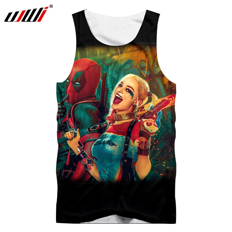 UJWI мужские топы на бретелях в стиле хип хоп уличная одежда рубашки без рукавов