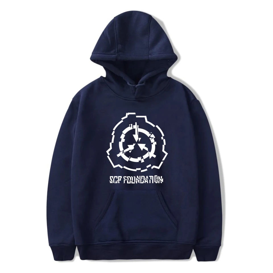 Scp Foundation Последняя мода повседневная толстовка с капюшоном крутая Harajuku с круглым вырезом Мужская Женская нейтральная рубашка толстовка с капюшоном