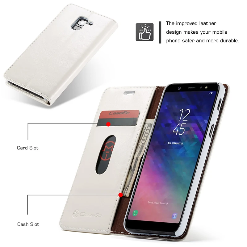 CaseMe Роскошный кожаный чехол для samsung note edge откидная крышка с держатель карт