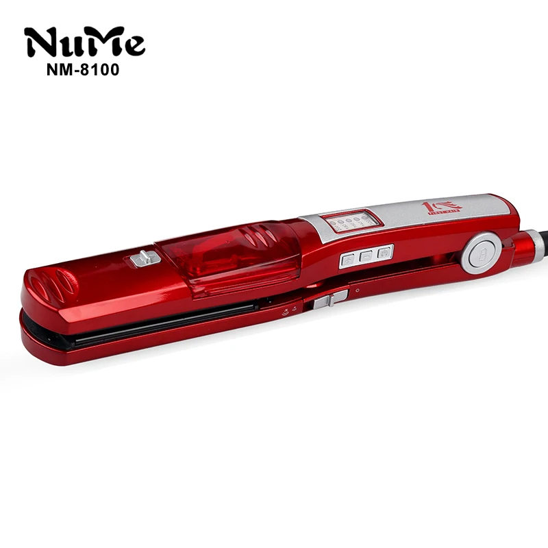 Профессиональный паровой выпрямитель для волос керамический плоский утюг 2 в 1