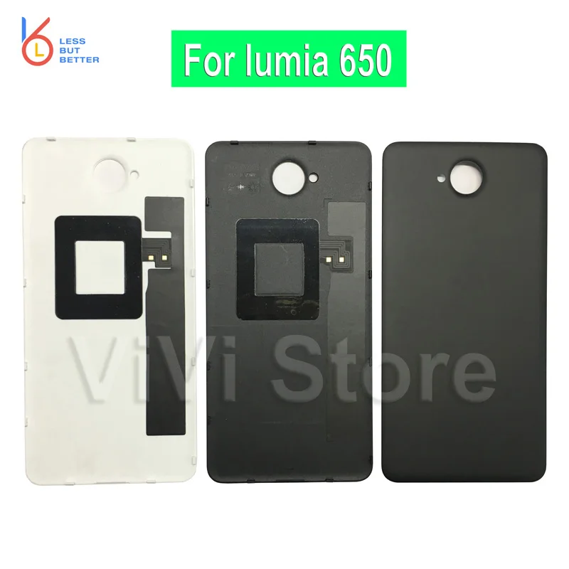 Меньше но лучше оригинальный NFC задняя крышка для microsoft lumia 650 аккумулятора с чип